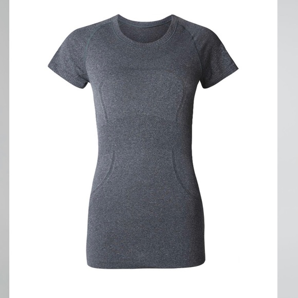 lululemon athletica Tops - Lululemon Swiftly Tech Short Sleeve Crew ( Grey) 4